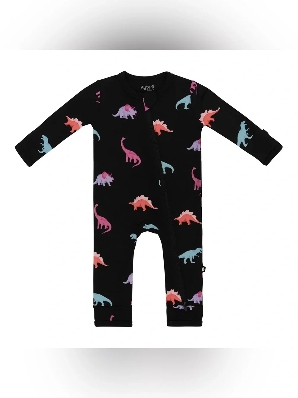 Kyte Baby Midnight Roar Zipper One-Piece - 18-24 months / Bamboo Pajamas